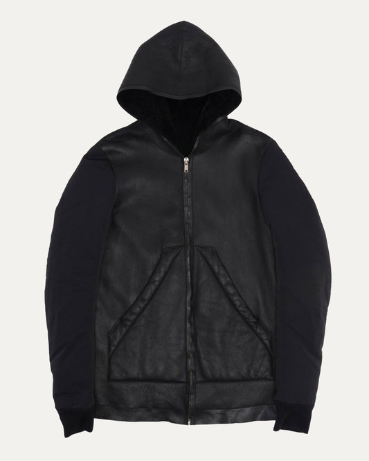 Hooded Shearling Jacket