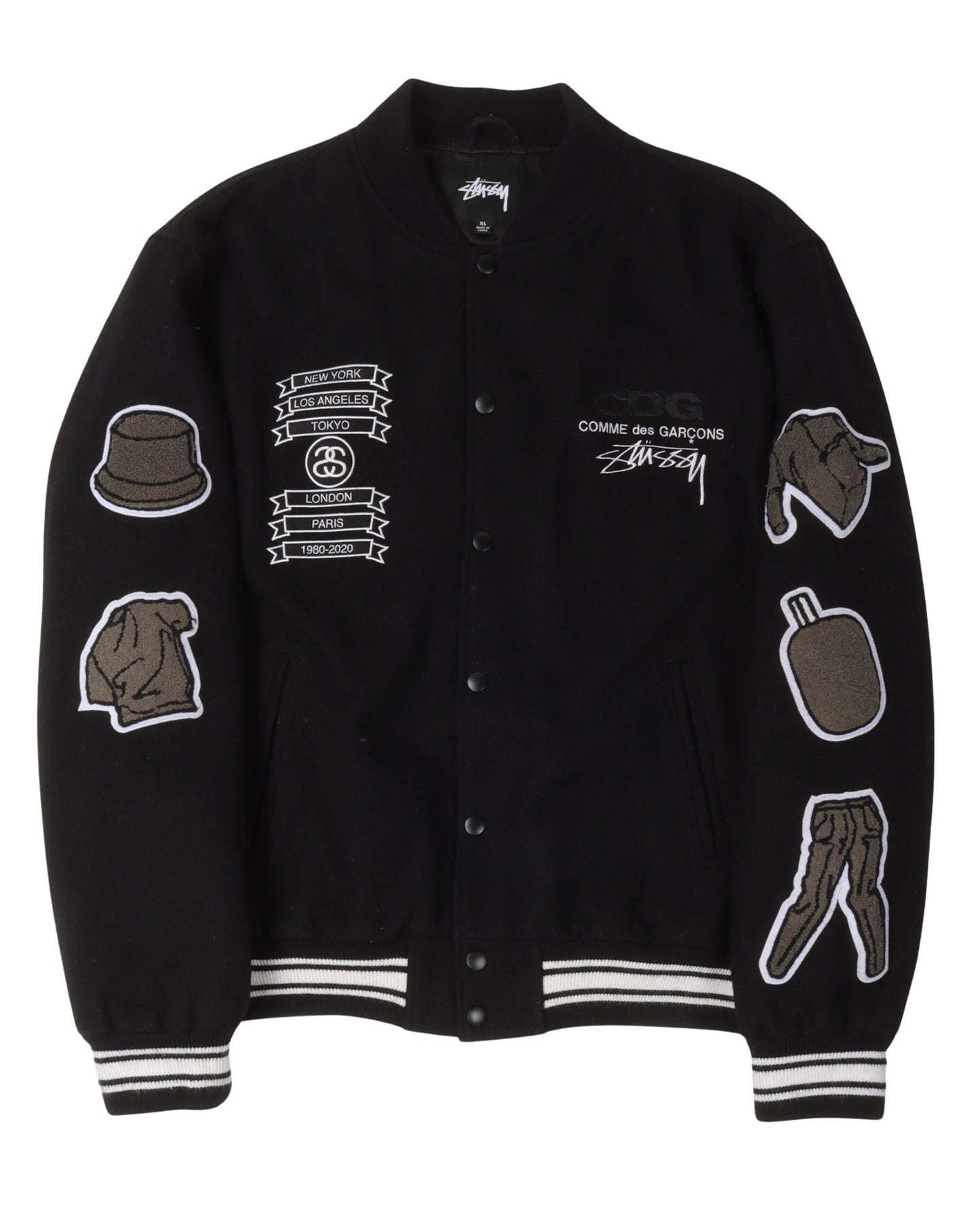 Comme Des Garçons Varsity Jacket