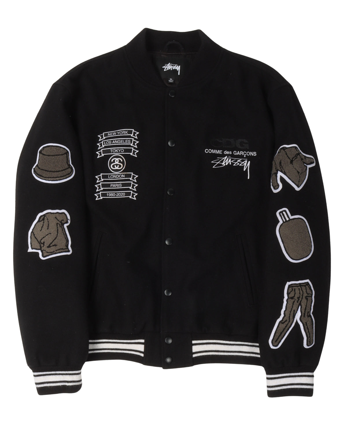 Comme Des Garçons Varsity Jacket