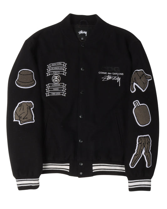 Comme Des Garçons Varsity Jacket