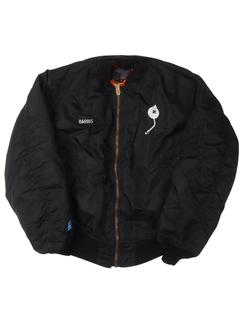 Def Jam Embroidered Alpha Industries Bomber Jacket