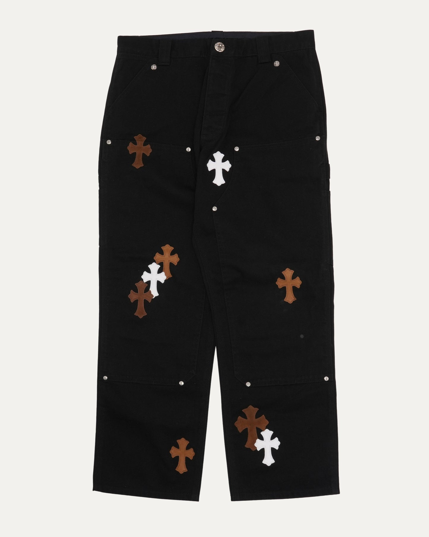 Cross Patch Double Knee Carpenter Pants