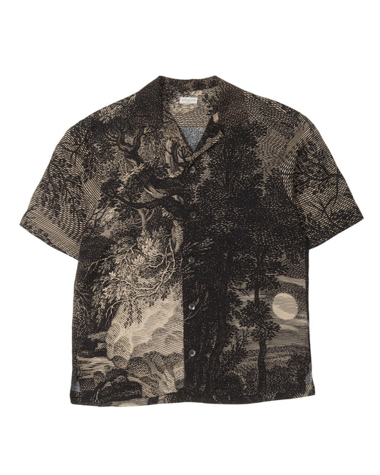 Cassi Printed Twill Shirt