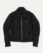 Sample Waxed Zip Up Work Jacket