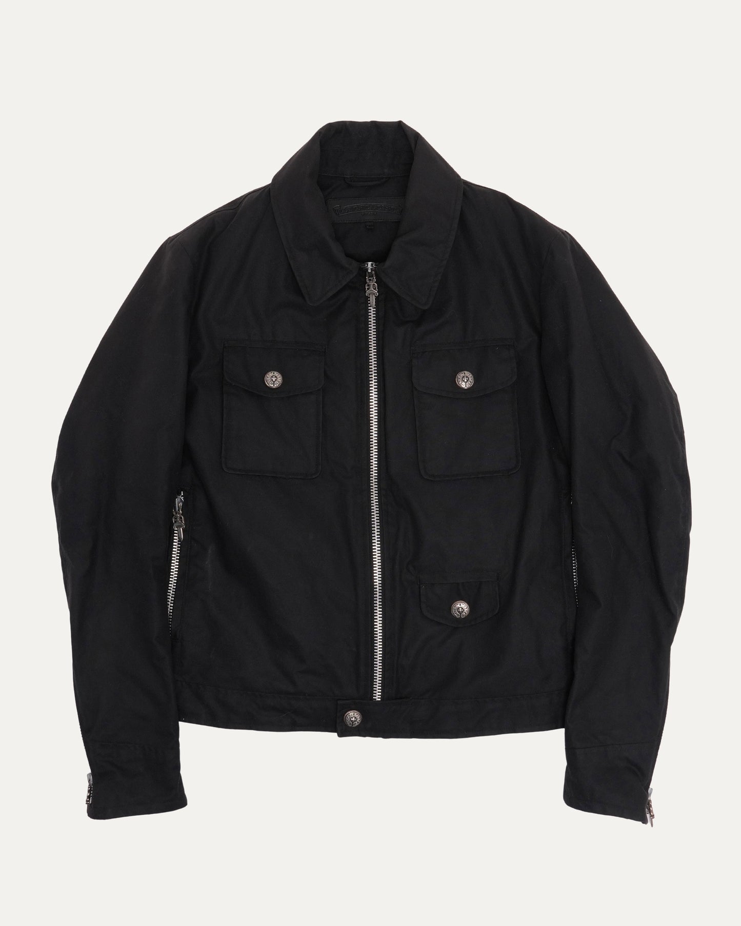 Sample Waxed Zip Up Work Jacket