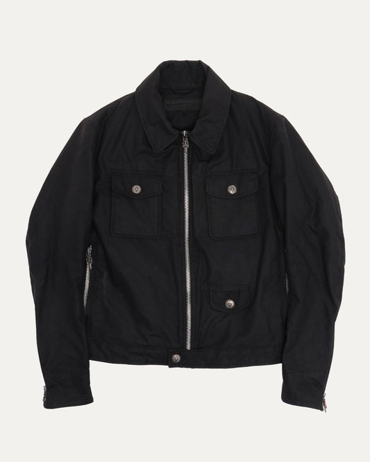 Sample Waxed Zip Up Work Jacket