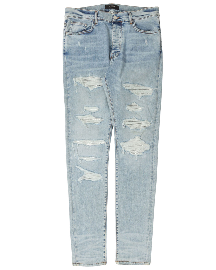 Jewel Repair Jeans