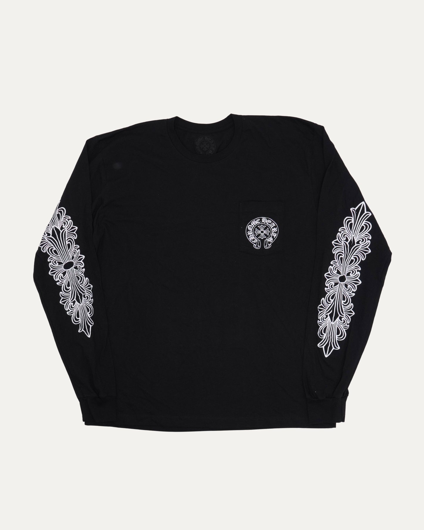 Las Vegas Horseshoe Long Sleeve Pocket T-Shirt