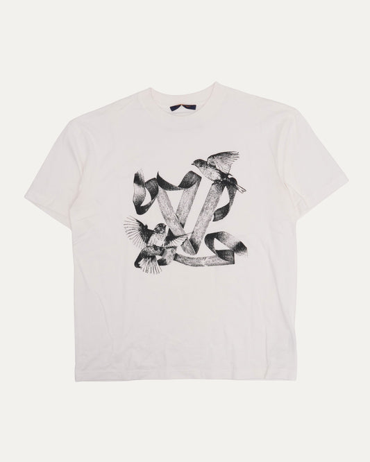 Bird Print T-Shirt