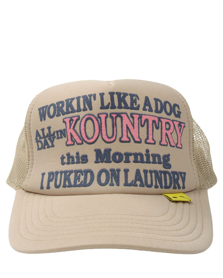 Puked on Laundry Trucker Hat