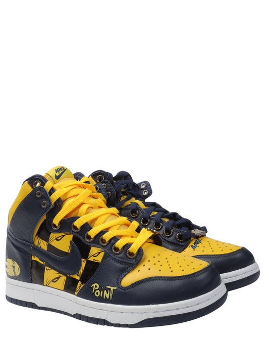 Matty Boy Nike Dunk High Michigan Shoes