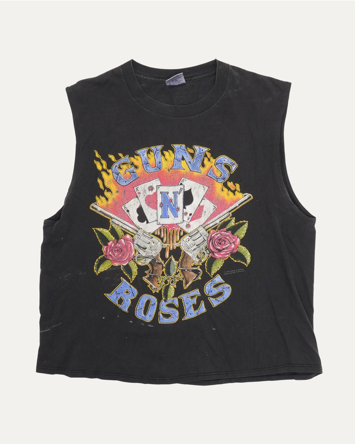 Guns N' Roses Use Your Illusion 1991 Tour Cut-Off T-Shirt