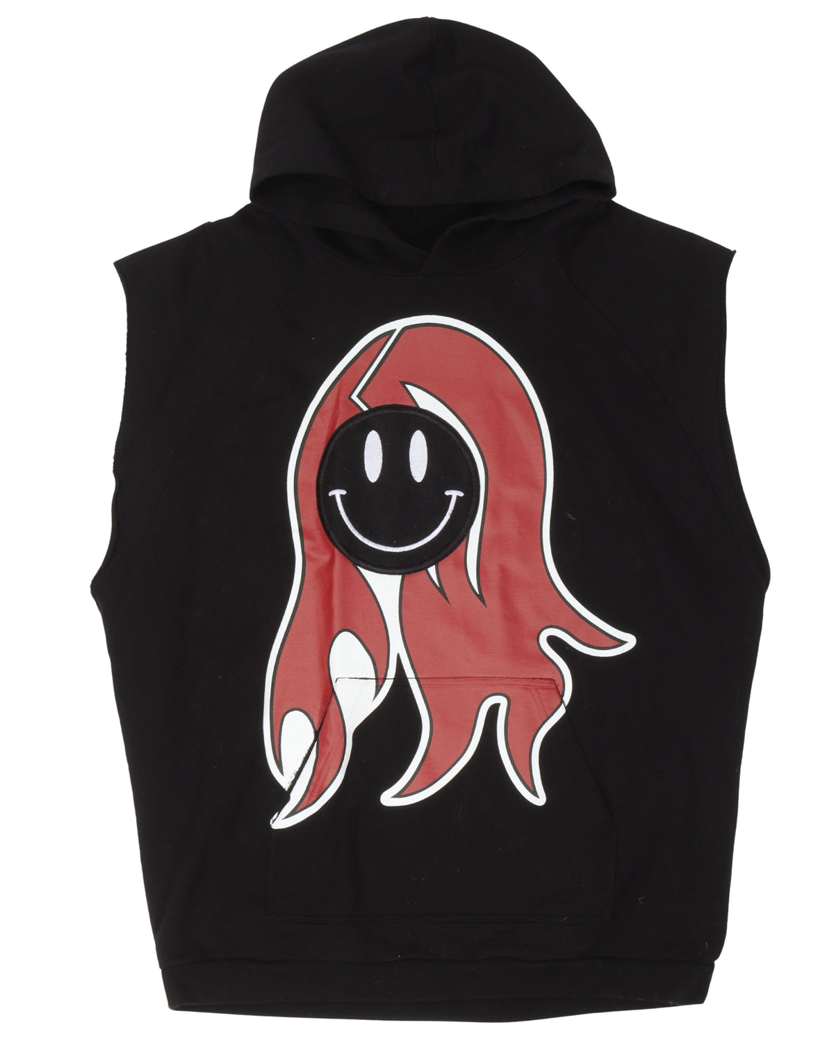 Oversized Sleeveless Hoodie