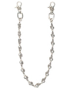 Delphino Foti Skull Wallet Chain