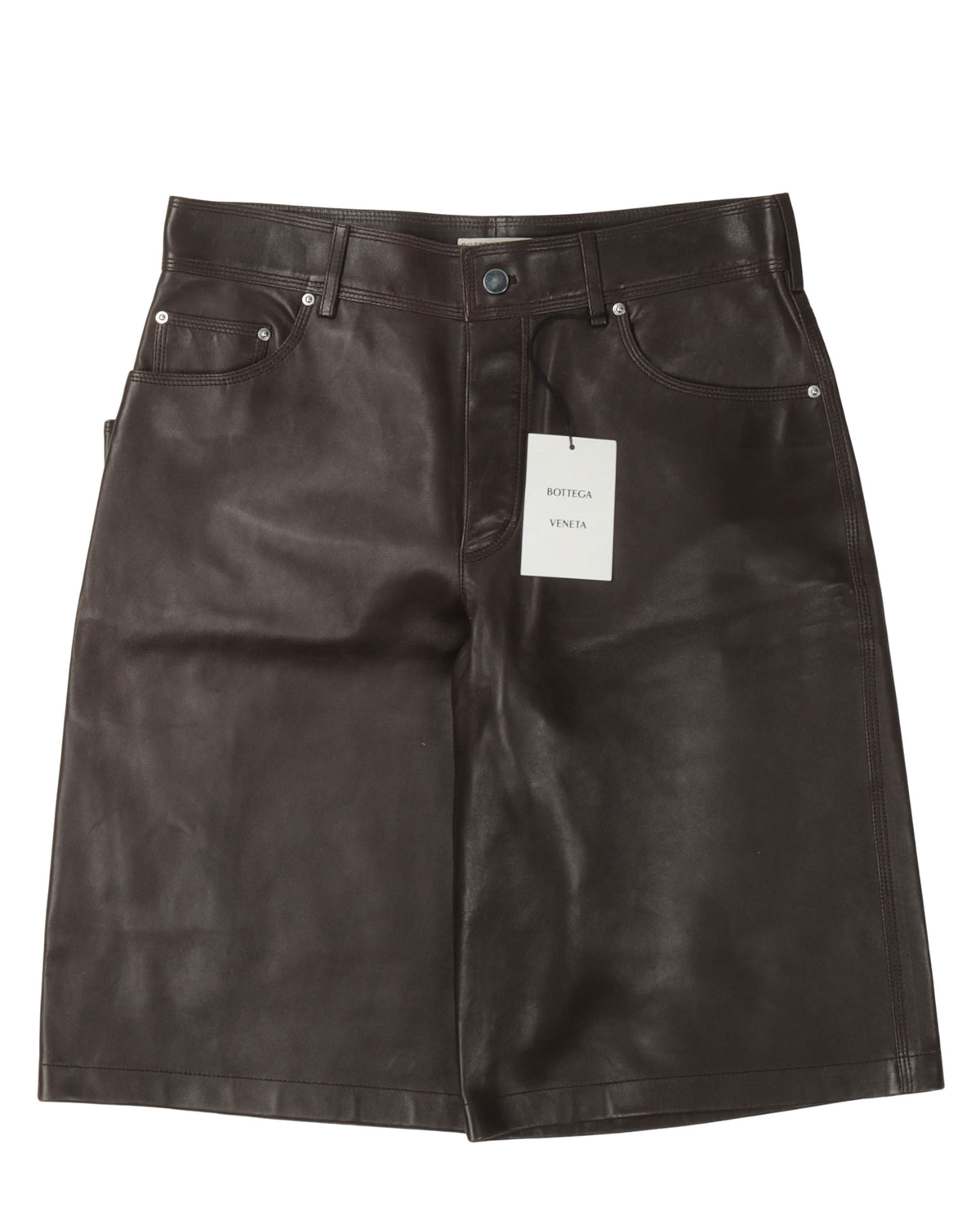 Lamb Leather Carpenter Shorts