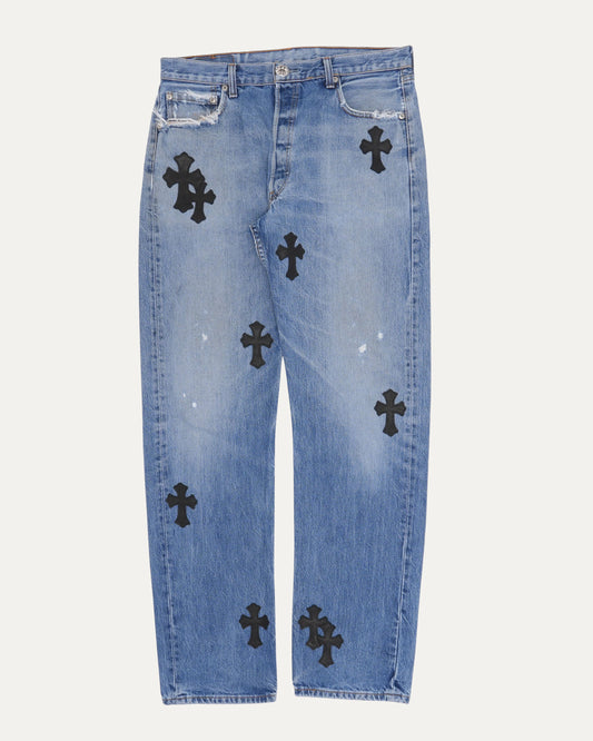 Levi's 501 Cross Patch Jeans
