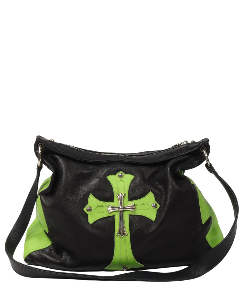 Lyon Cross Patch Shoulder Bag