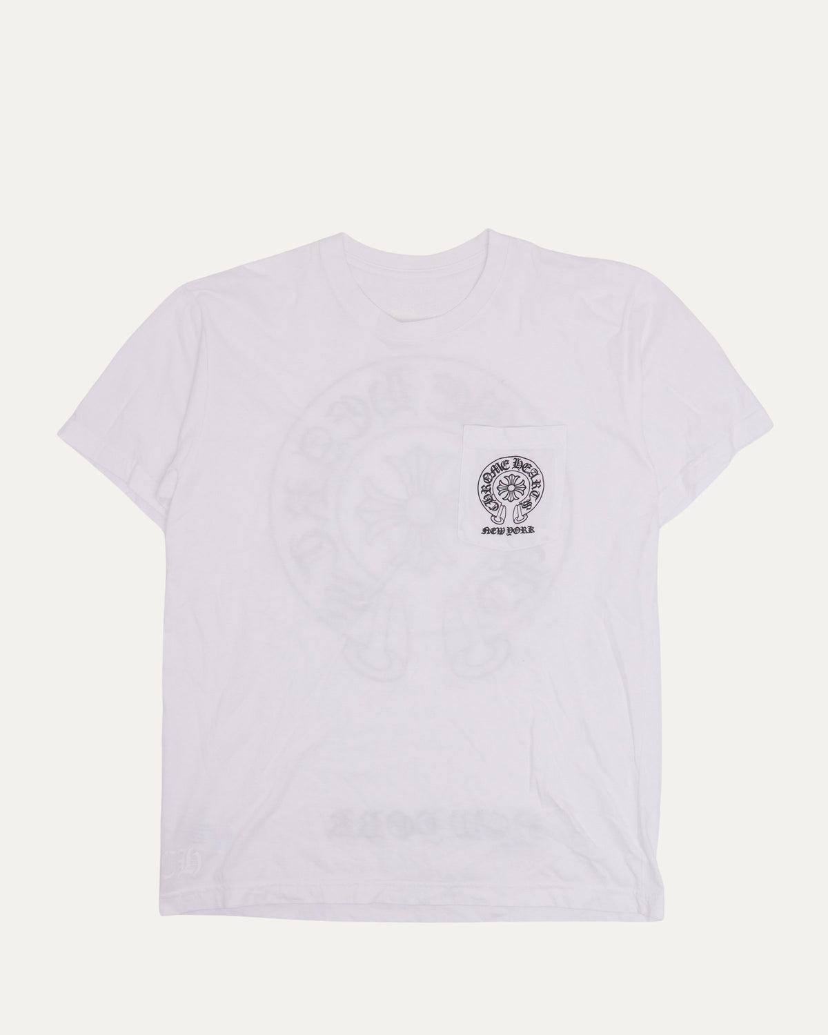 New York Horseshoe Logo Pocket T-Shirt