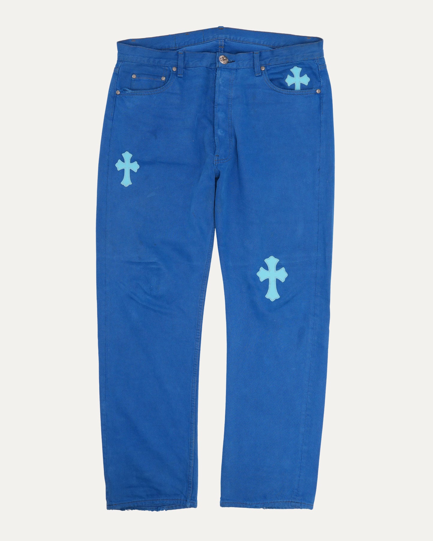 London Exclusive Levi's 501 Cross Patch Jeans