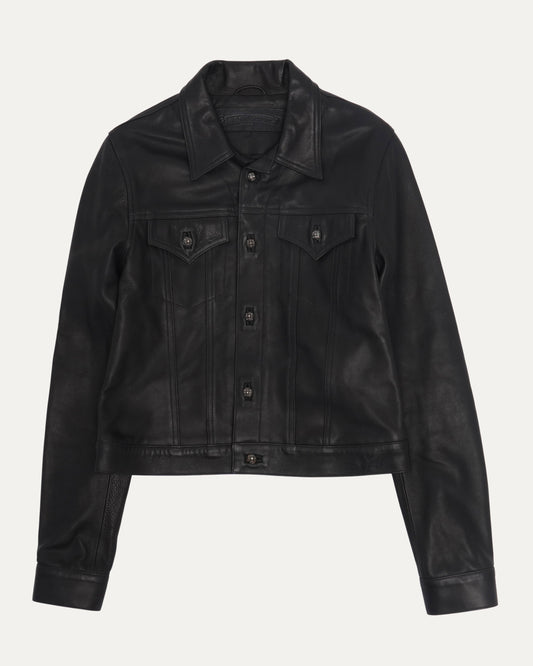 Leather Trucker Jacket
