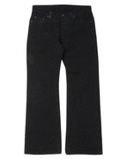 Monogram Flare Jeans