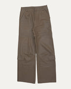 Leather Baggy Pants