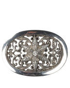 Diamond Oval Star Belt Buckle