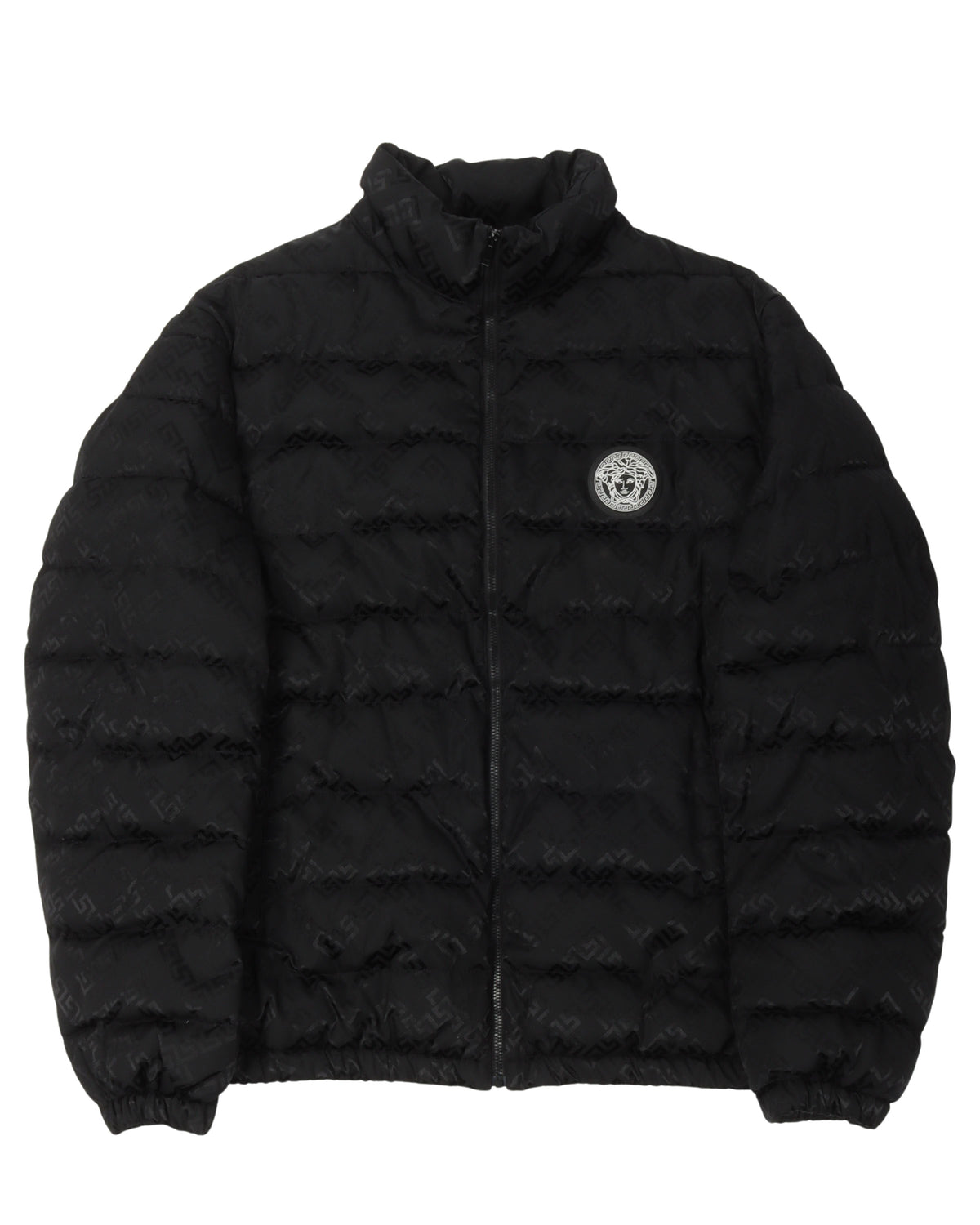 Monogram Medusa Logo Puffer Jacket
