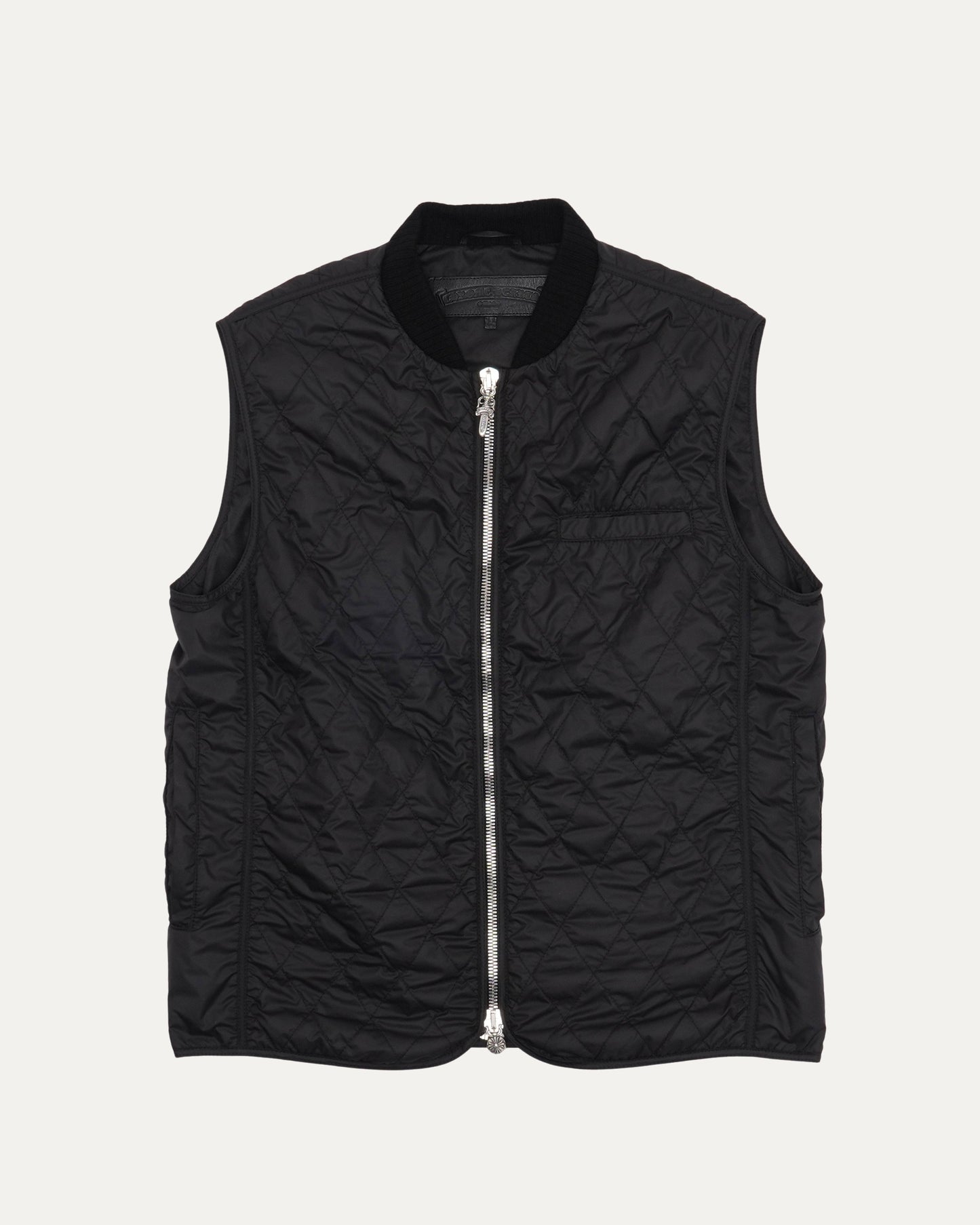 Cross Patch Quilted Vest