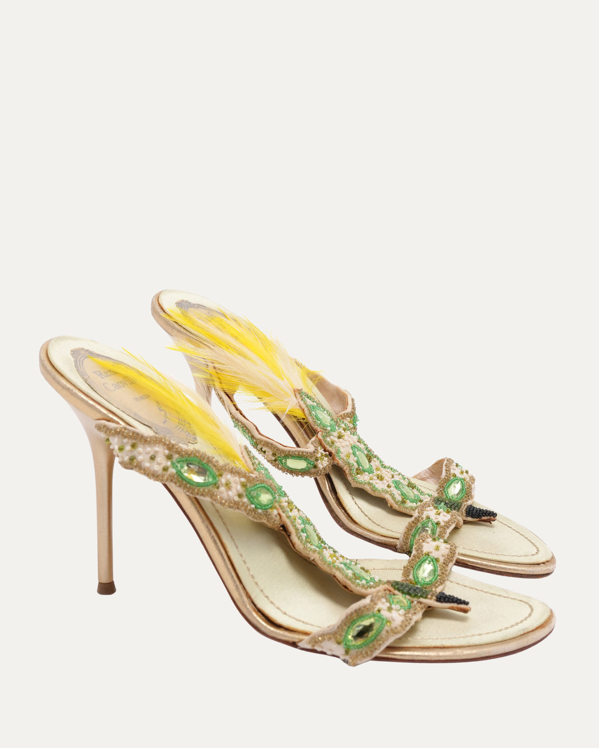 Vintage Beaded Sandals
