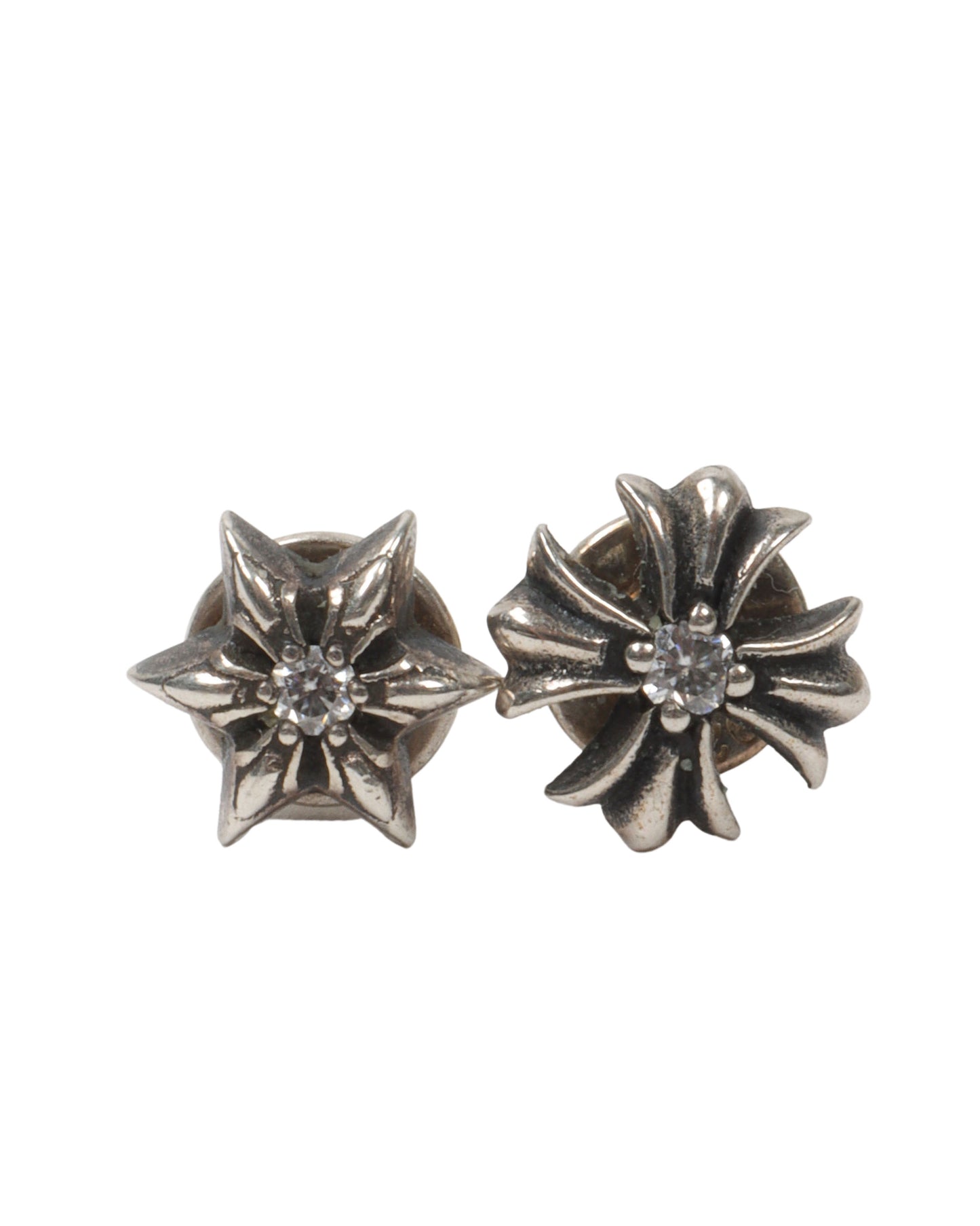 Stud Earring with Diamonds