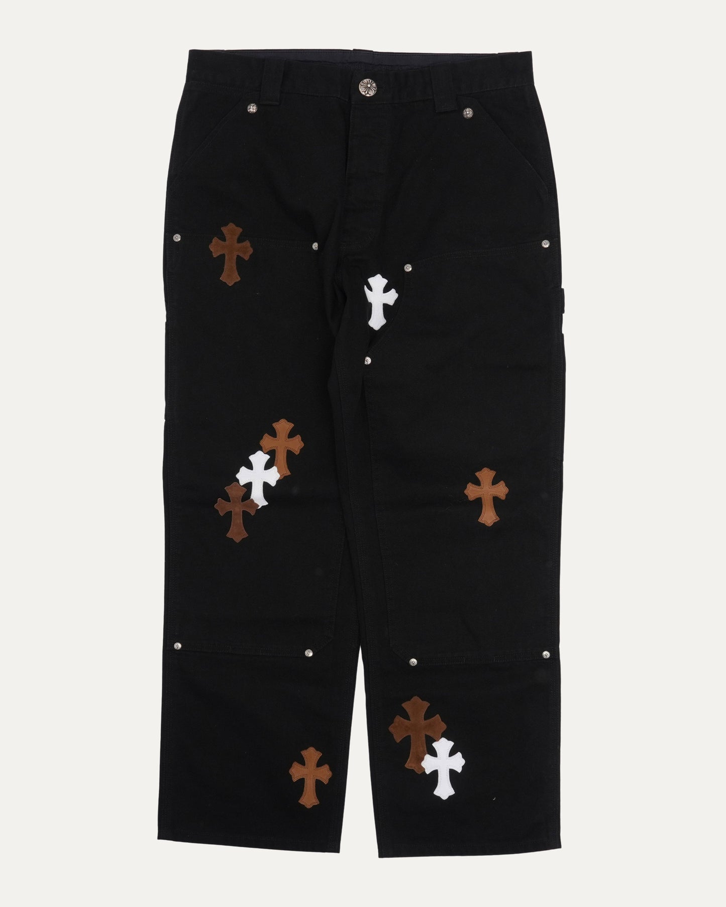 Cross Patch Double Knee Pants
