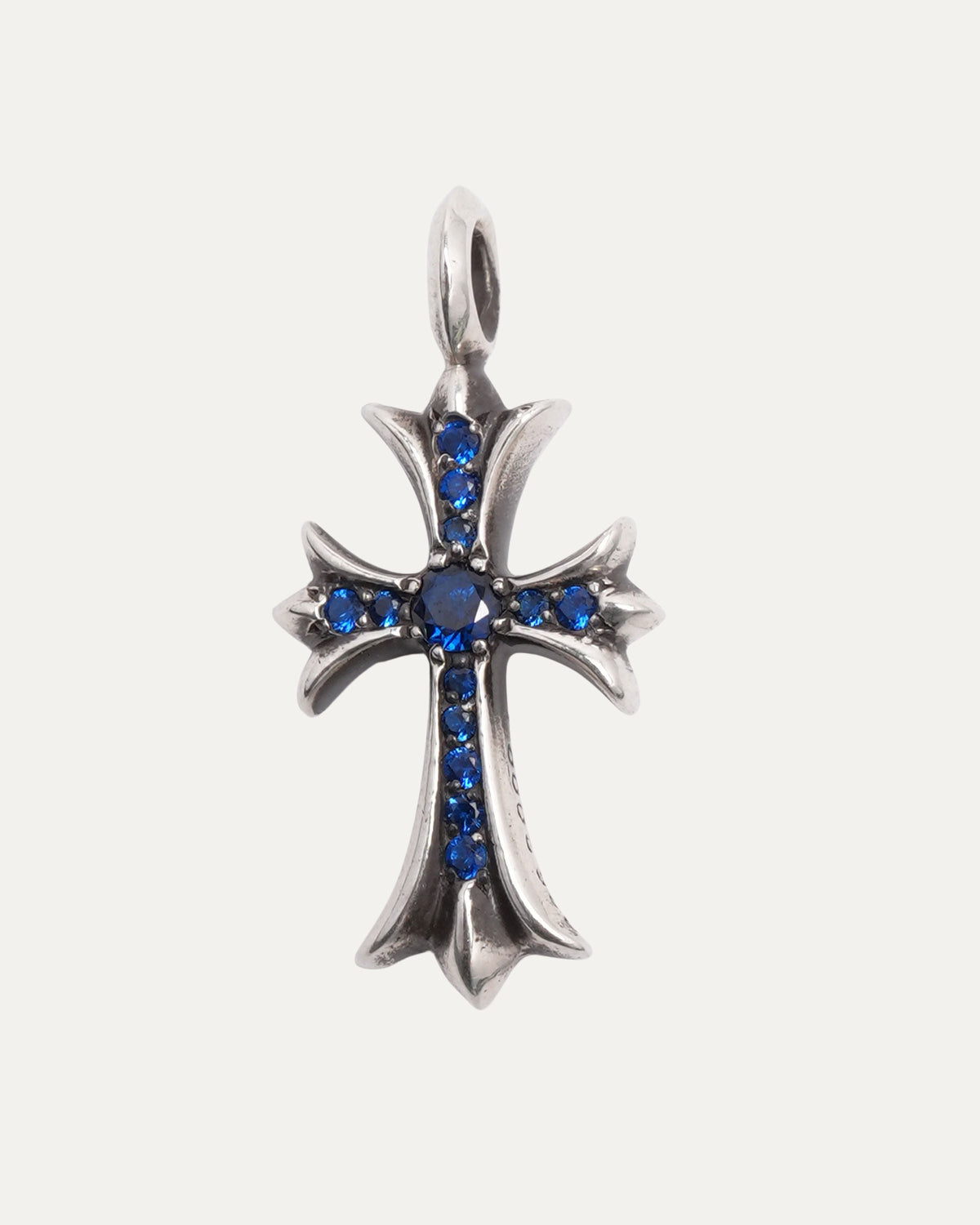 Sapphire Tiny Fat Pendant