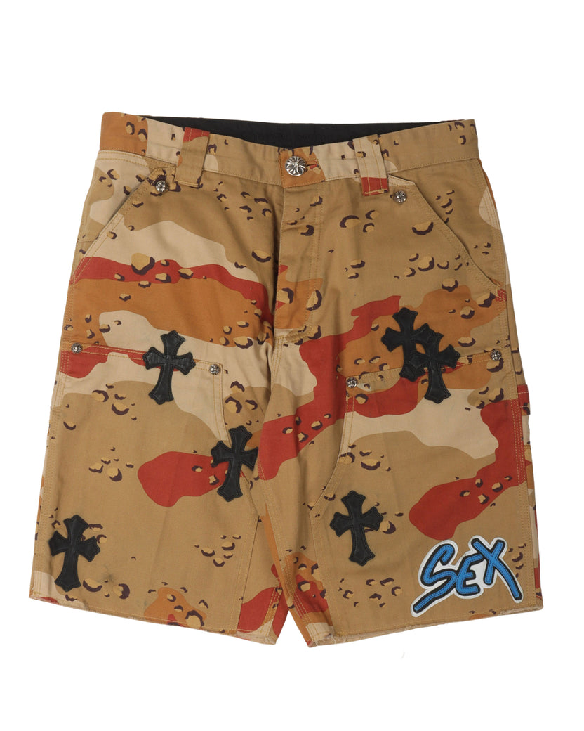 Matty Boy Sex Records Camo Shorts