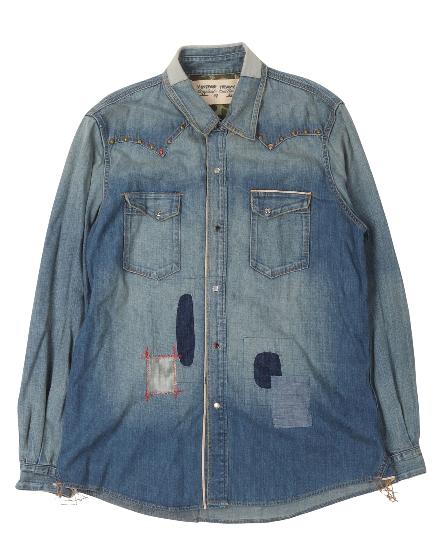 Limited Edition 16/20 Denim Western Shirt