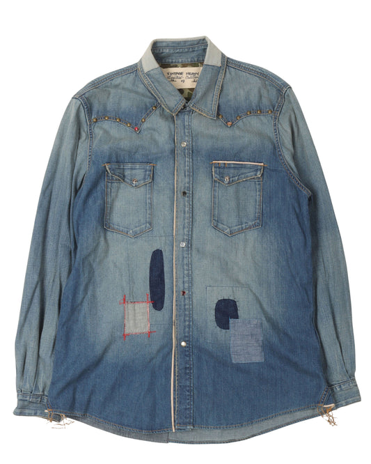 Limited Edition 16/20 Denim Western Shirt