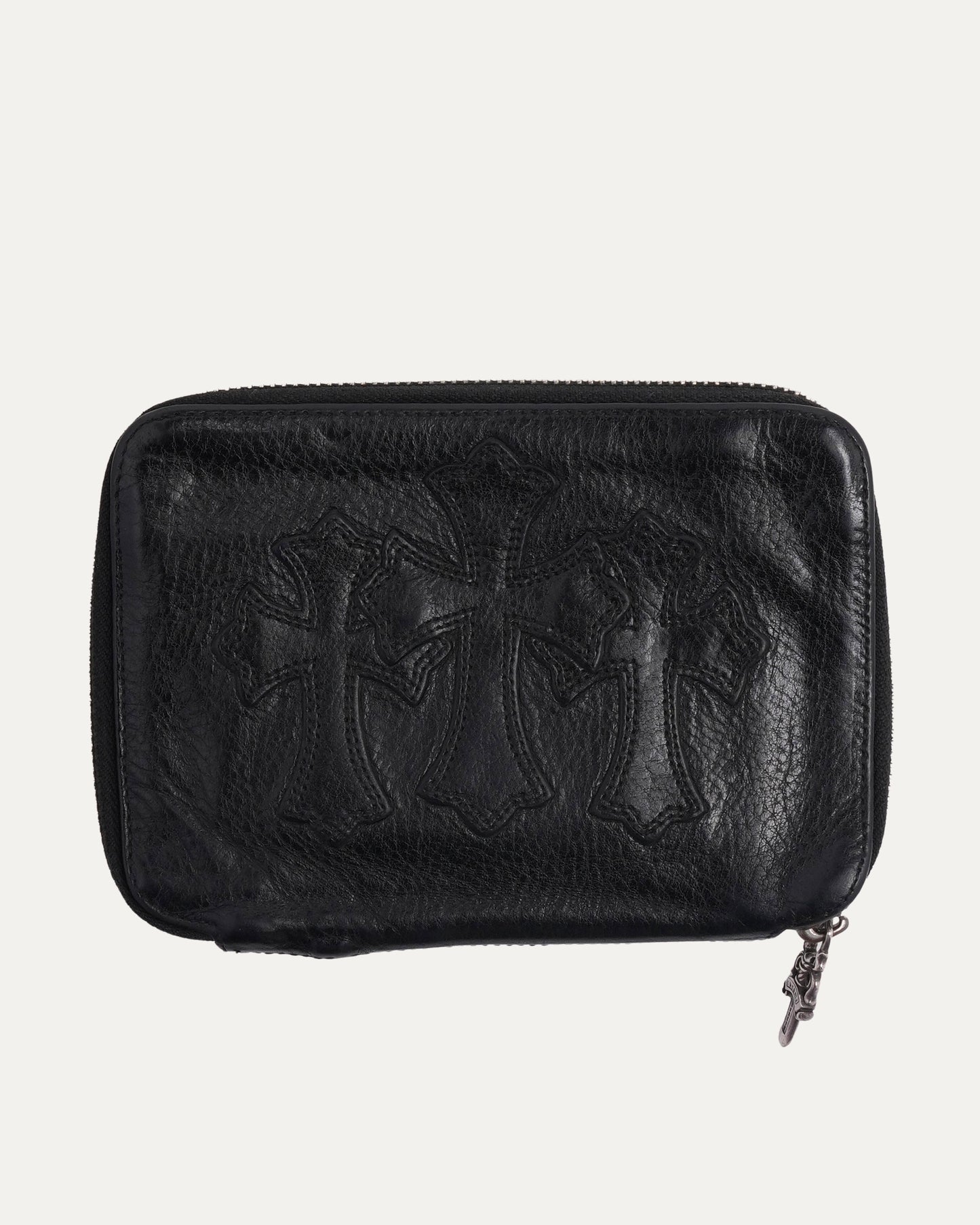 Cemetery Cross Patch Zip Wallet