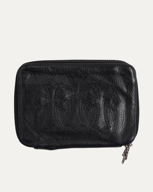 Cemetery Cross Patch Zip Wallet