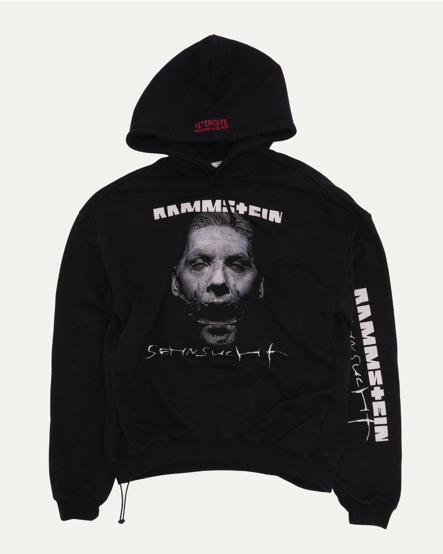 FW18 Rammstein 'Sehnsucht' Oversized Hoodie