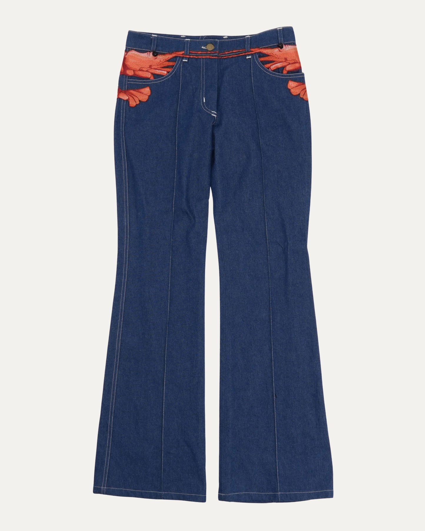 Iconic Stella McCartney C. 2001 Shrimp Jeans