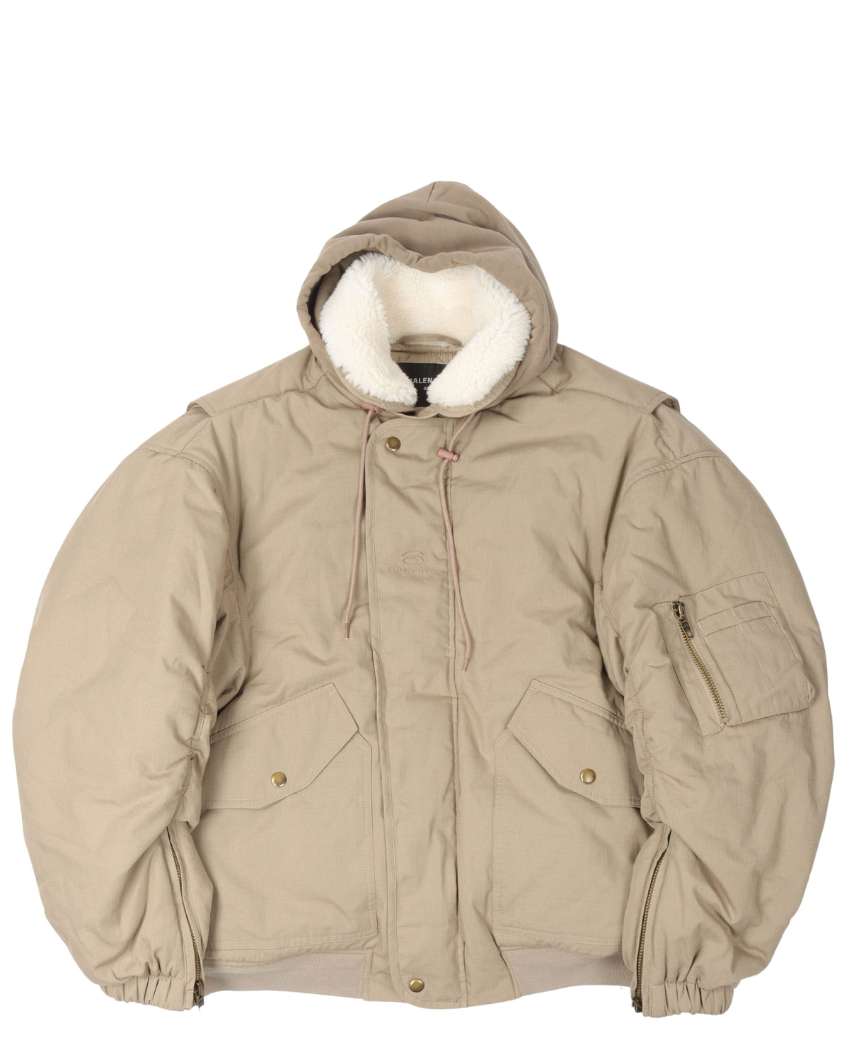 Quilted Bomber Jacket