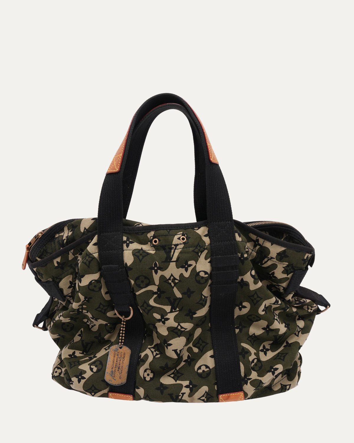 Takashi Murakami Monogramouflage Treillis Tote