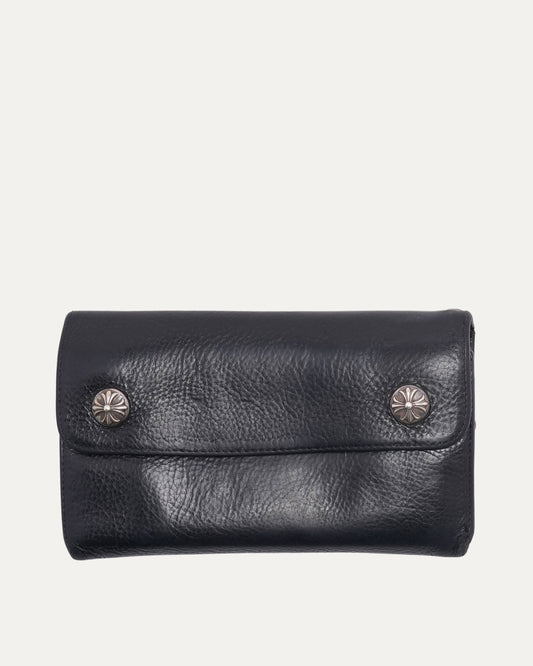 Leather Snap 'WAVE' Wallet