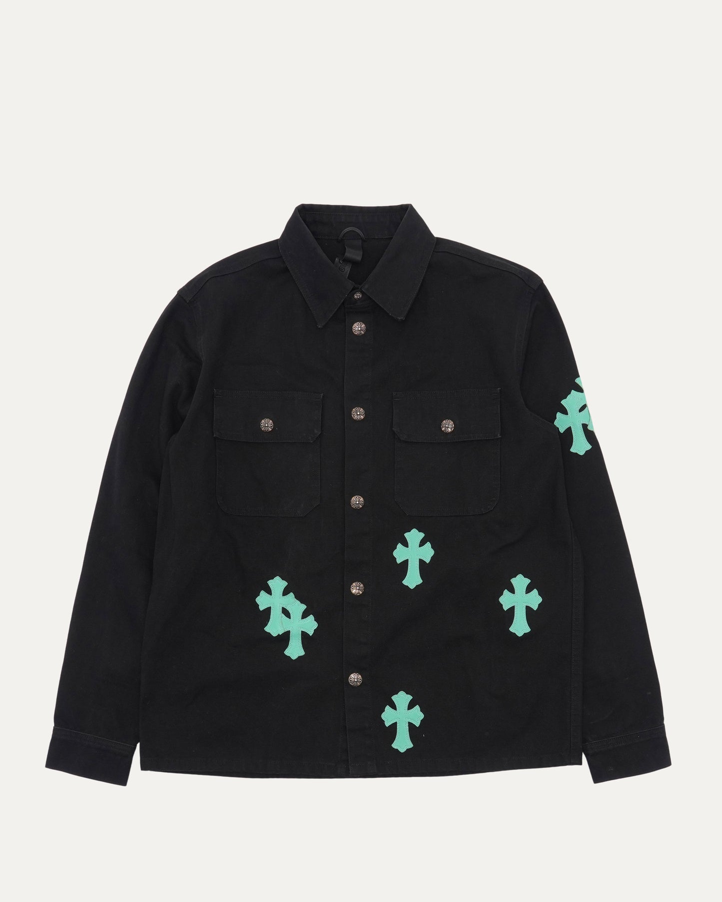 Cross Patch Work Dog Shirt