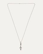 Cross Plus Ball Pendant w/ Ball Chain