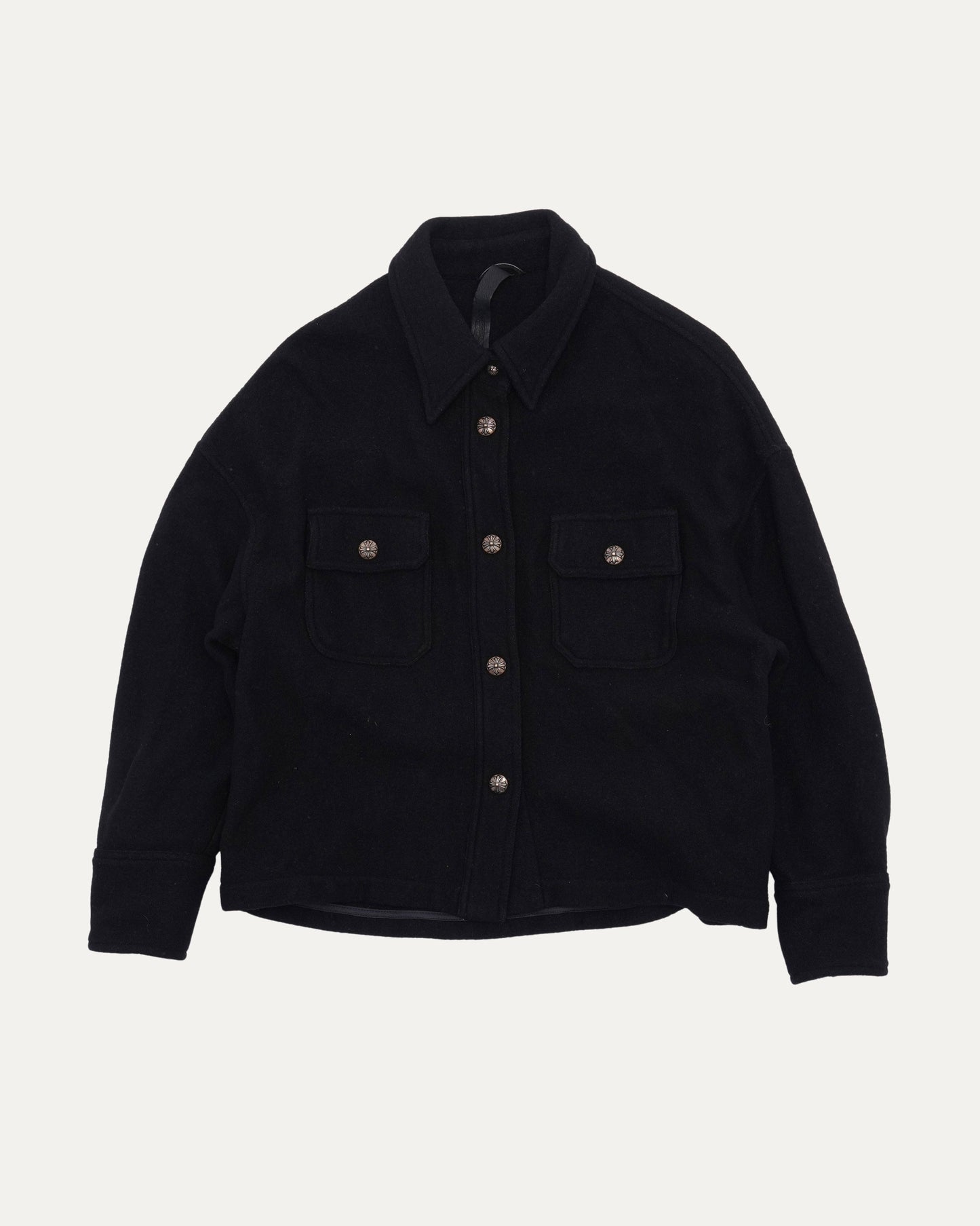 Cropped Wool Jacket