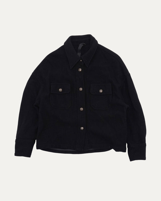 Cropped Wool Jacket