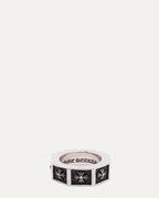 Framed Plus Cross Ring