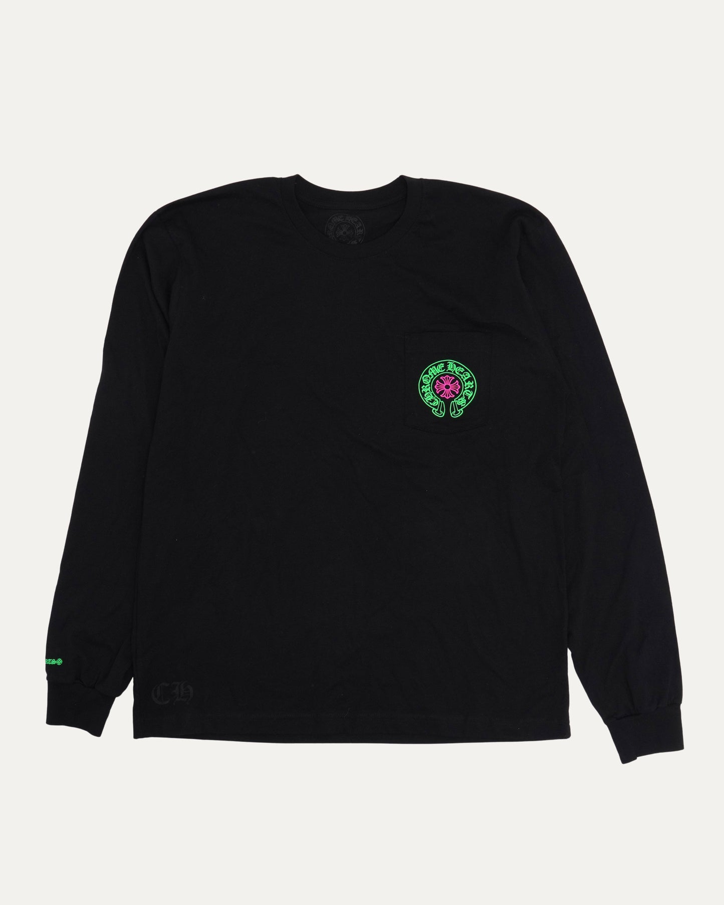 Staff Horseshoe Logo Long Sleeve T-Shirt