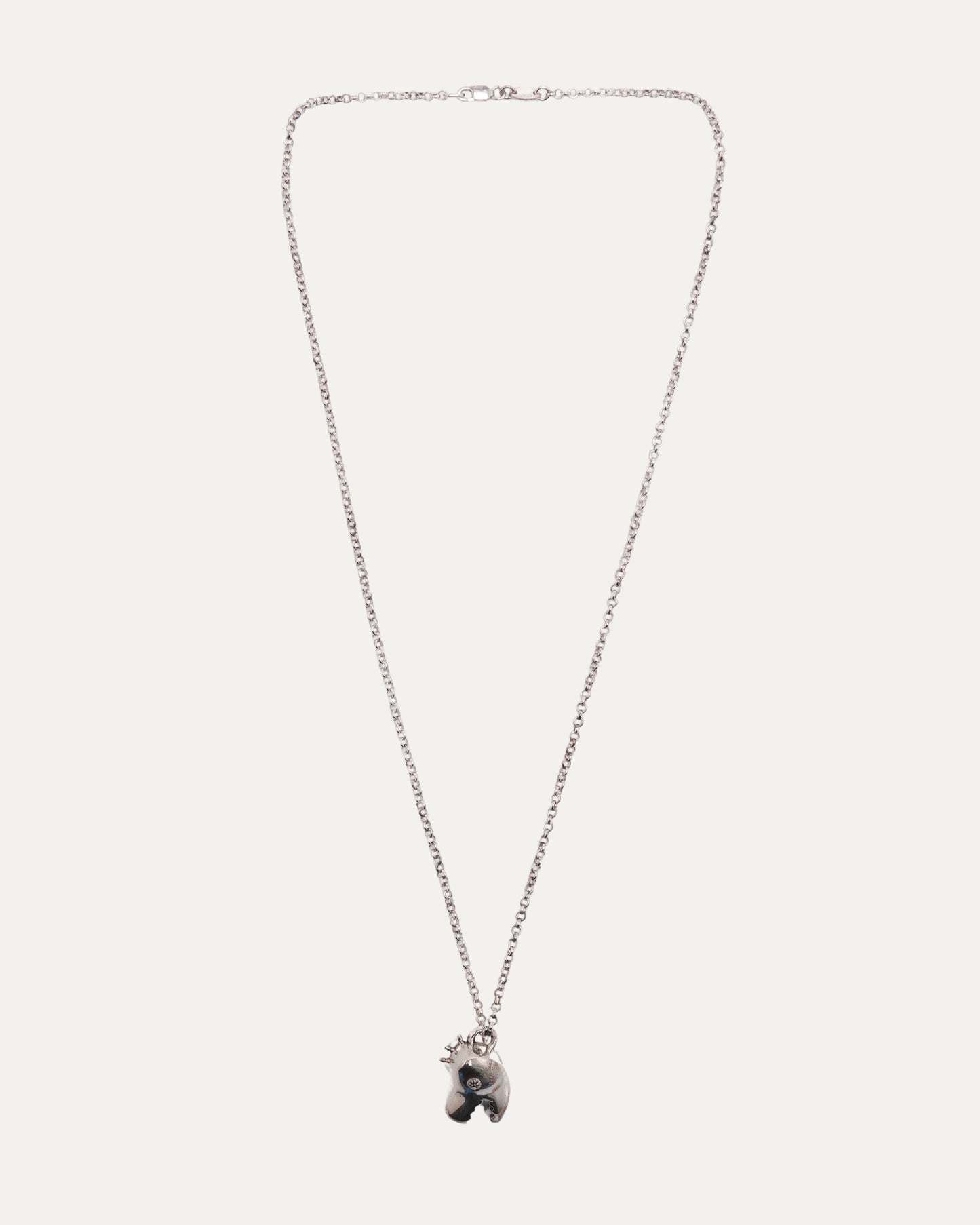 Dinosaur Pendant on Roll Chain